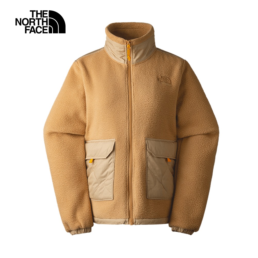 【The North Face】女 立領抓絨外套-NF0A7QWCK1O