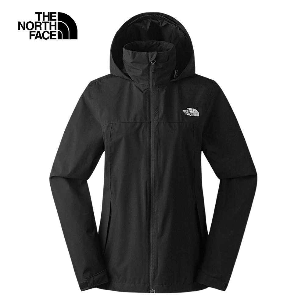 【The North Face】女 防水透氣連帽衝鋒外套-NF0A88FYJK3