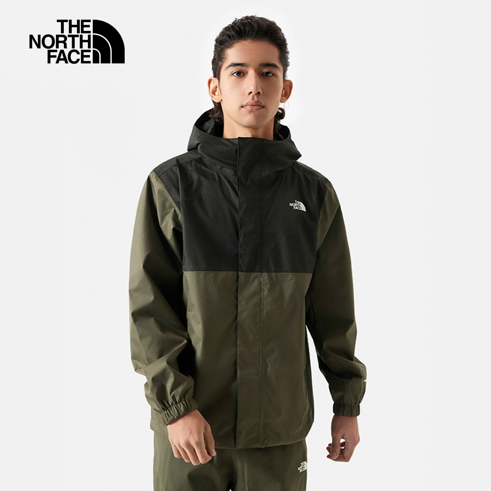 【The North Face】男 防水透氣連帽衝鋒外套-NF0A8AUNBQW
