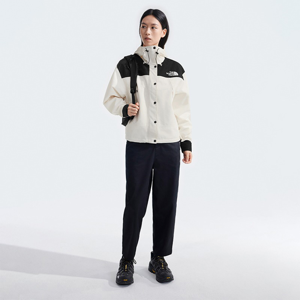 【The North Face】女 ICON 防水透氣連帽衝鋒外套-NF0A88YXROU