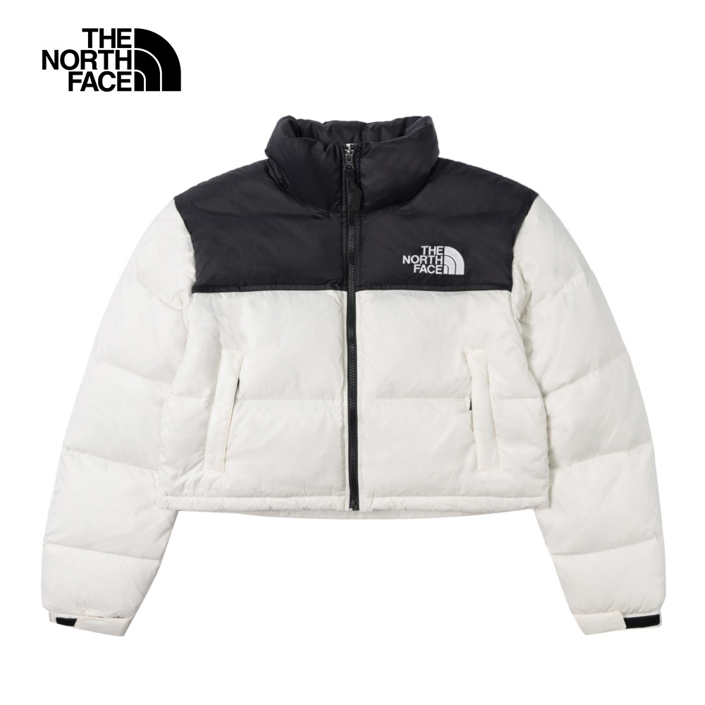 【The North Face】女 防潑水短版羽絨外套-NF0A5GGEROU