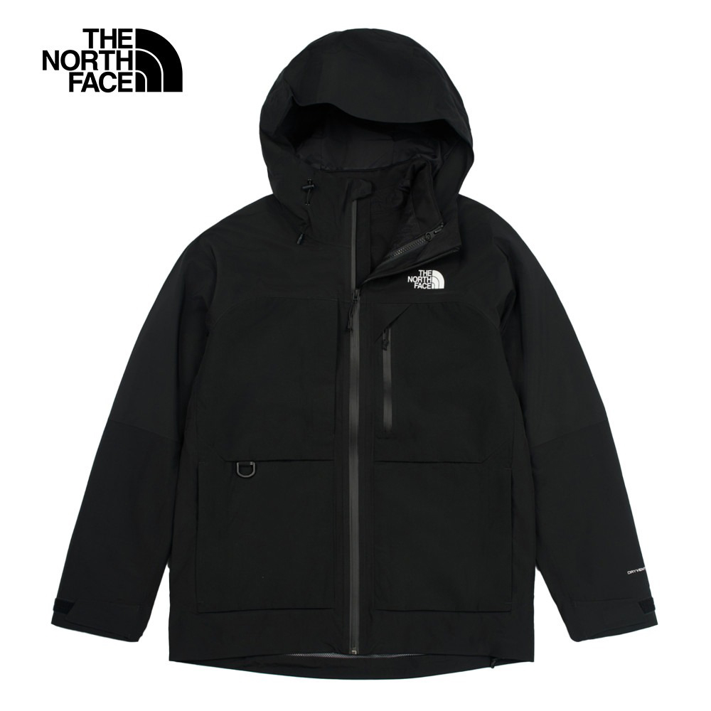 【The North Face】男 防水透氣連帽抓絨內裡三合一外套-NF0A89ZSJK3
