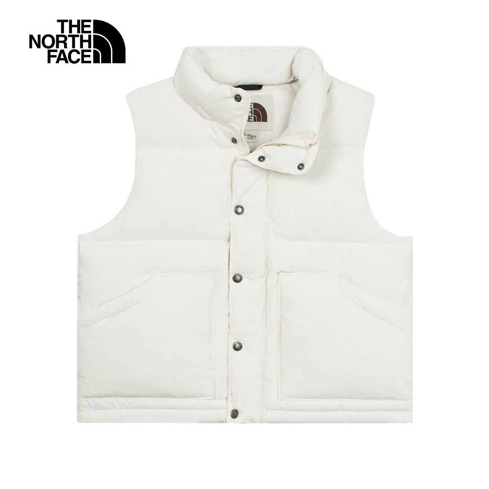 【The North Face】女 可收納連帽羽絨背心-NF0A83UZQLI