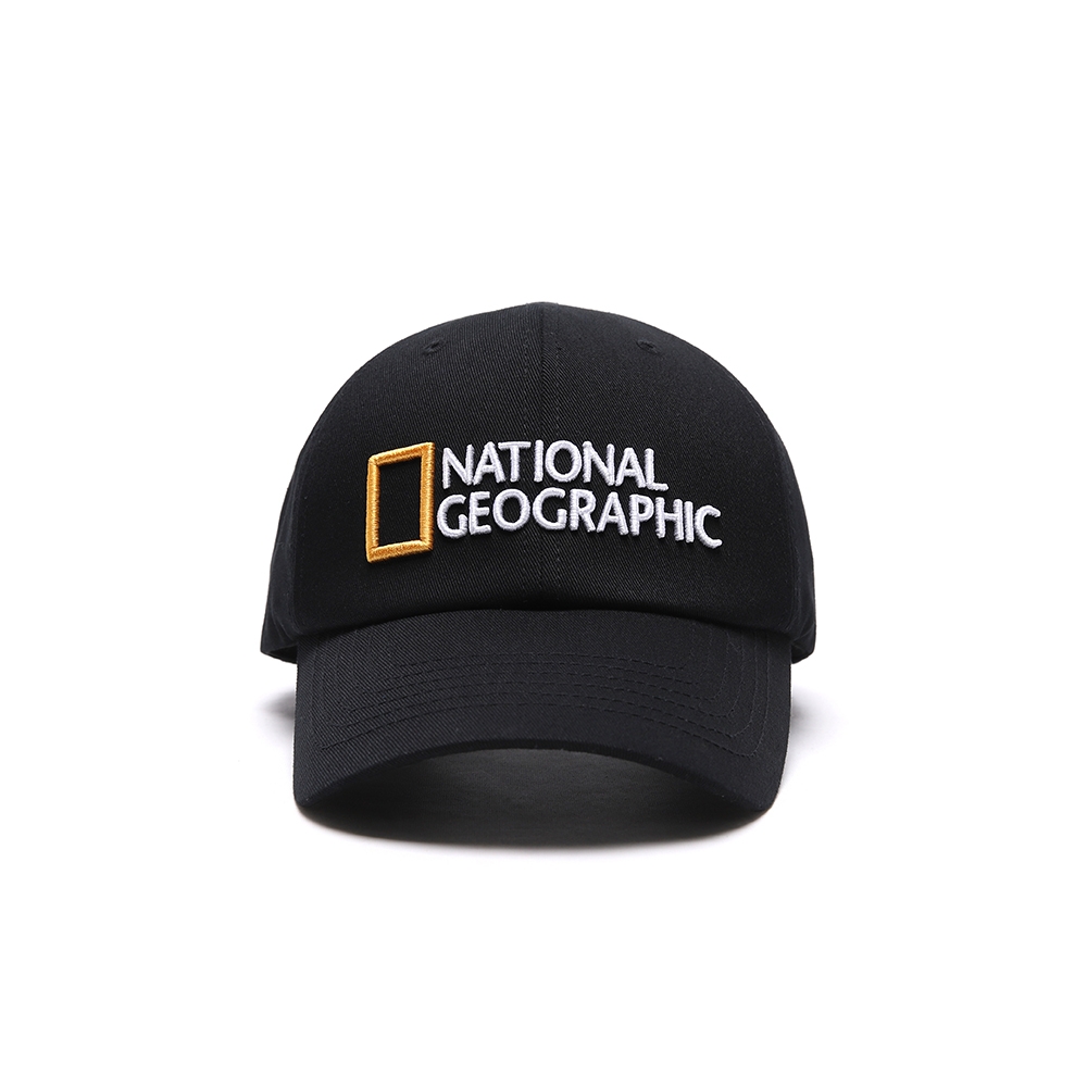 【National Geographic】Soft Logo(Plus) Ball Cap(Soft Fit) 男女 休閒帽 黑-N215AHA140099