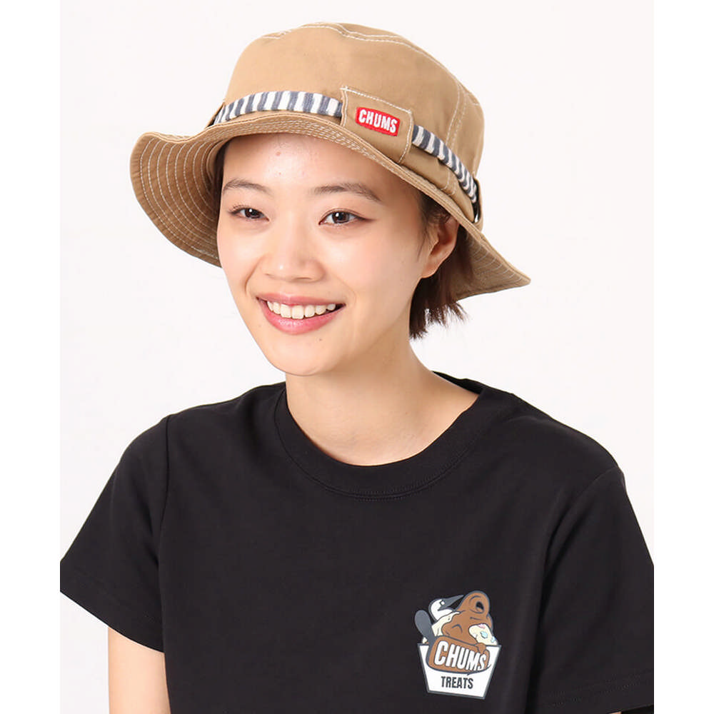 【CHUMS】TG Hat休閒帽 淺棕色-CH051290B001