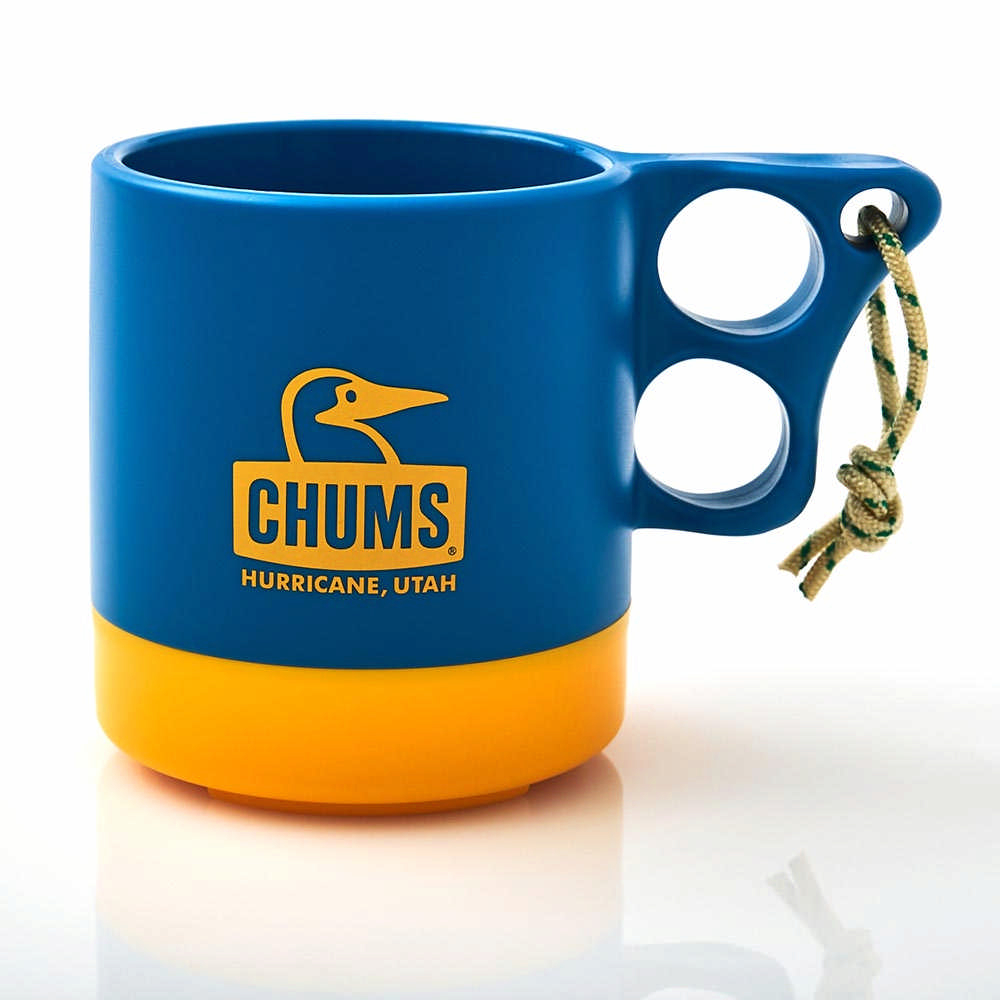 【CHUMS】Camper Mug Cup馬克杯 250ml 藍/黃-CH621244A081