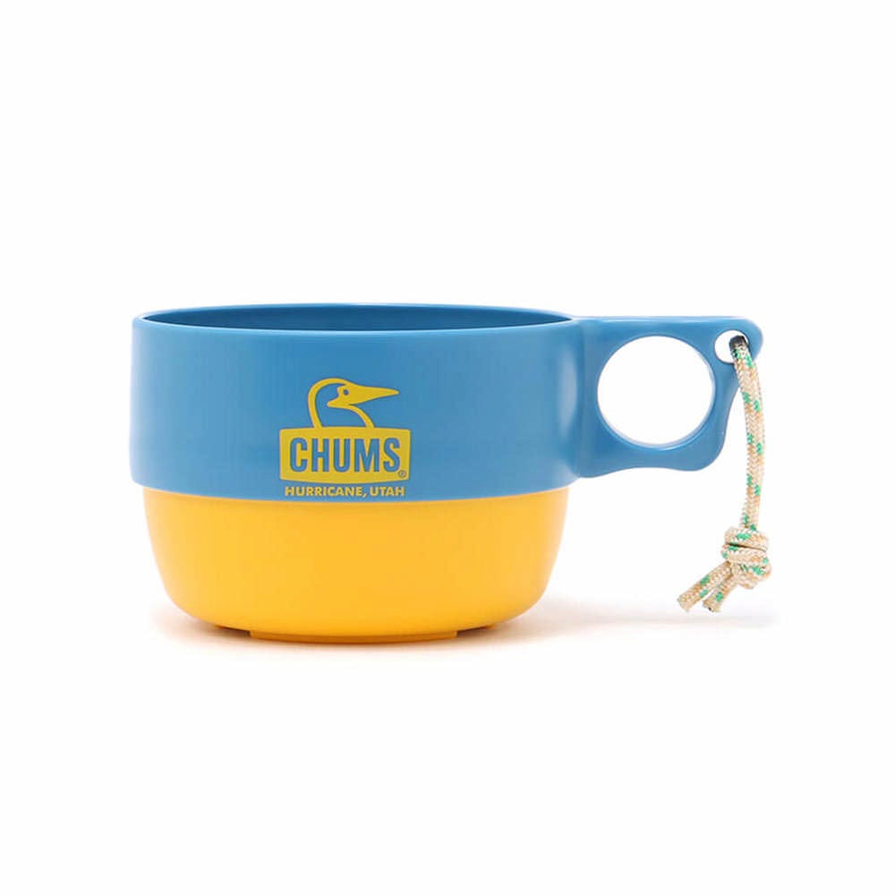 【CHUMS】Camper Soup Cup湯杯 350ml 藍/黃-CH621733A081