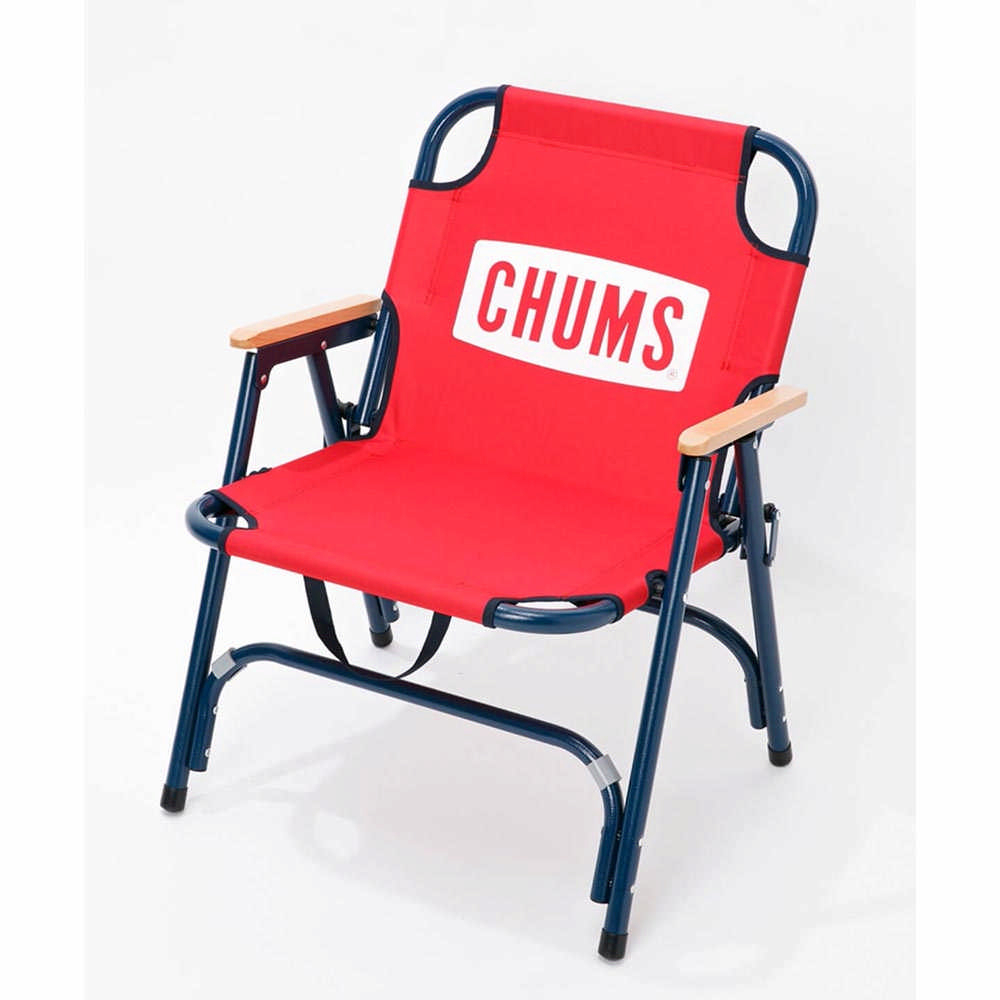 【CHUMS】CHUMS Back with Chair折疊椅 紅/深藍-CH621753R028