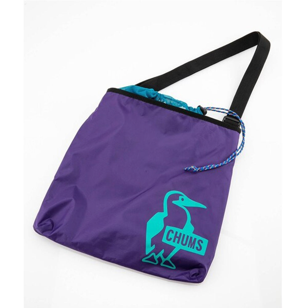【CHUMS】Easy-Go Big Sacoche肩背包 紫色 男包 女包 側背包-CH603033P001