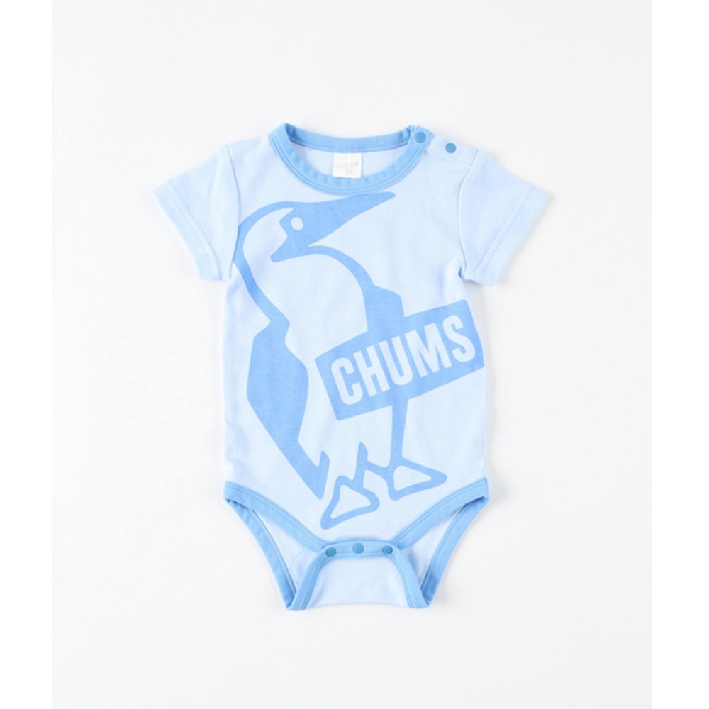 【CHUMS】Baby BigBooby Rompers 童 包屁衣 Baby藍-CH271012A019