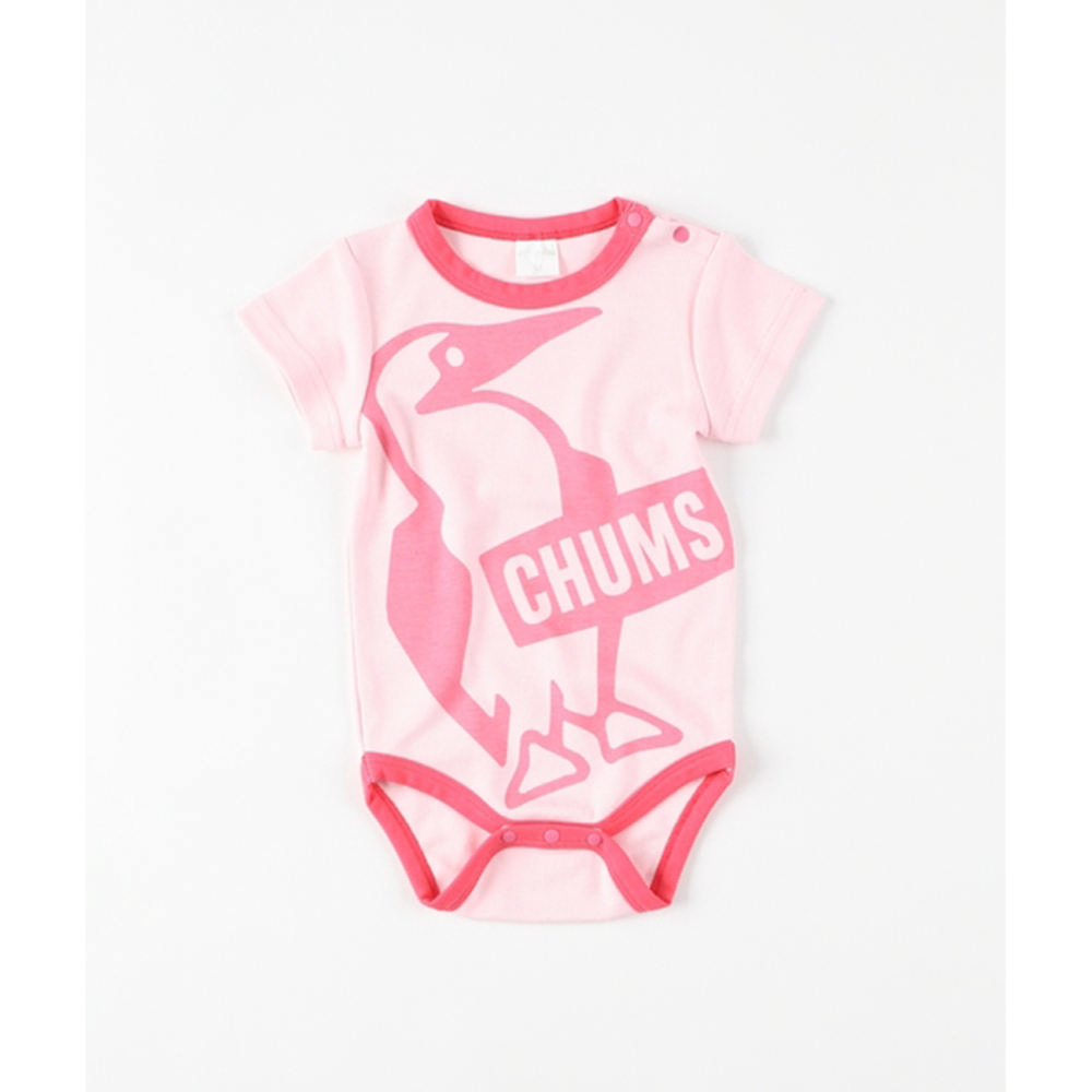 【CHUMS】Baby BigBooby Rompers 童 包屁衣 Baby粉-CH271012R018