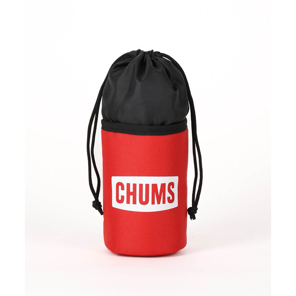 【CHUMS】Logo Cutlery Stand餐具收納袋 紅色