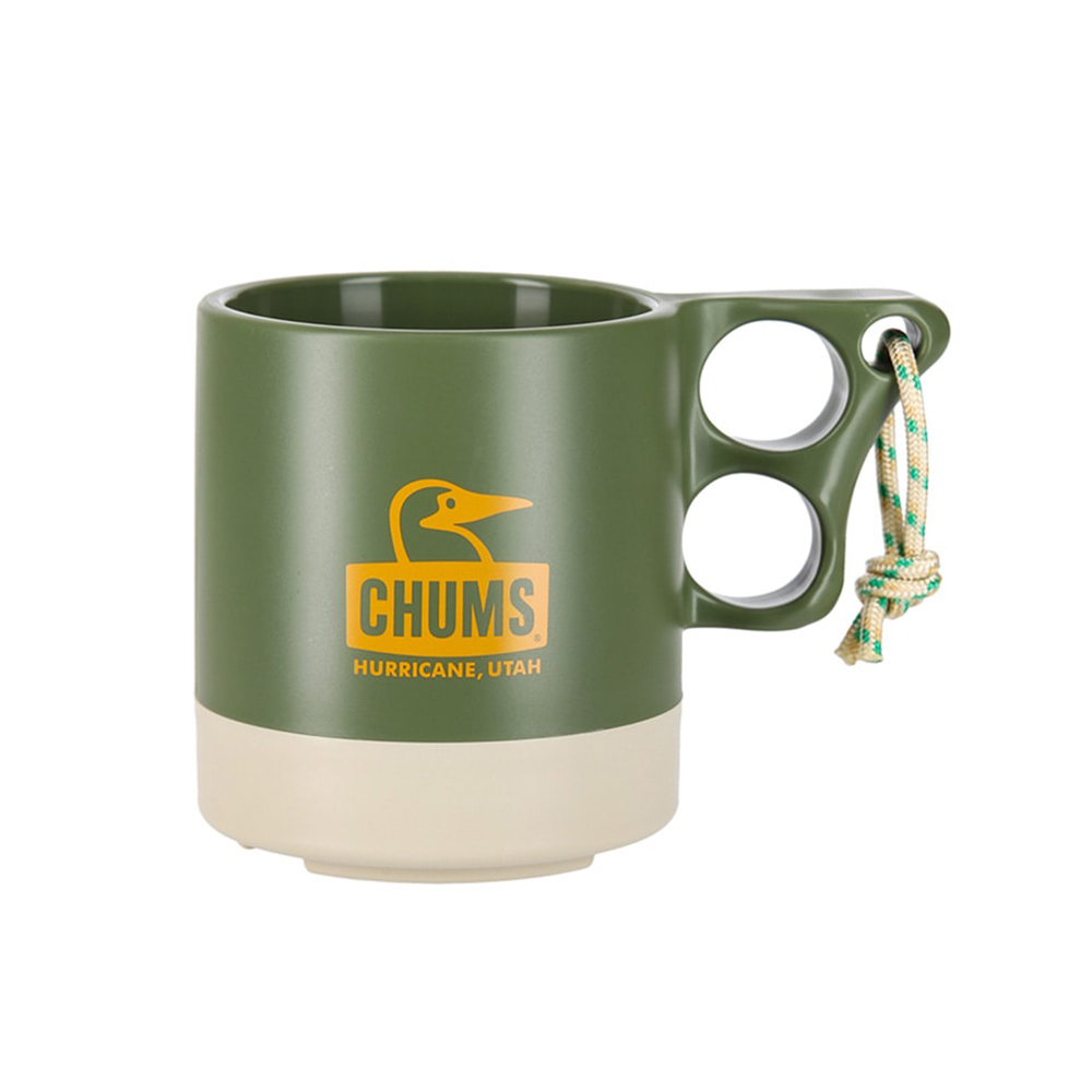 【CHUMS】Camper Mug Cup馬克杯(250ML) 橄欖綠/灰色