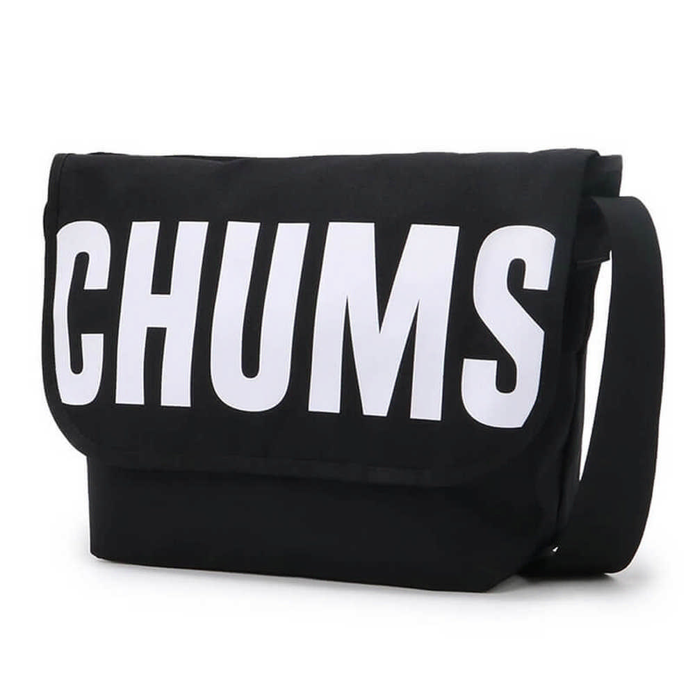 【CHUMS】Recycle CHUMS Messenger Bag 男女 郵差包 黑