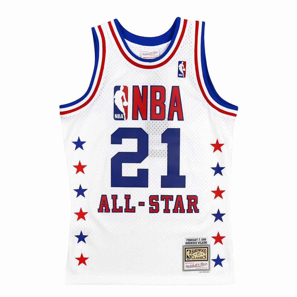 【Mitchell & Ness】 G2二代 Swingman 復古球衣 All-Star Game 1988 #21 Dominique Wilkins