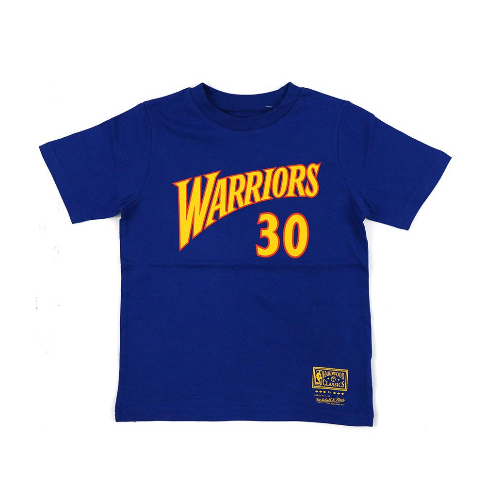 M&N NBA 兒童 N&N 短袖上衣 勇士隊 #30 Stephen Curry