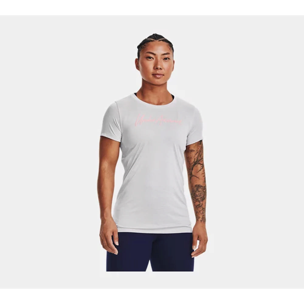 【UNDER ARMOUR】UA 女 Tech 短T-Shirt-1373047-014