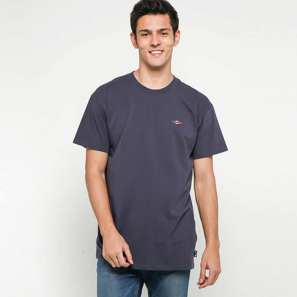 【BILLABONG】TROUBLE 短袖T恤 碳灰-9508035C37