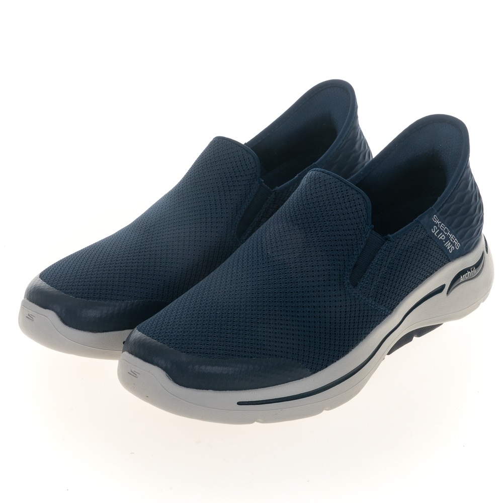 【SKECHERS】瞬穿舒適科技 GO WALK ARCH FIT 男 休閒鞋-216259NVY