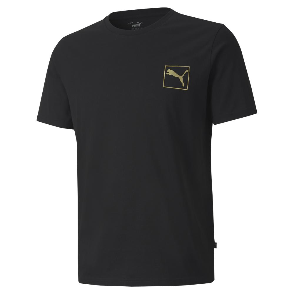 【PUMA官方旗艦】基本系列Gold Foil短袖T恤 男性 58758201