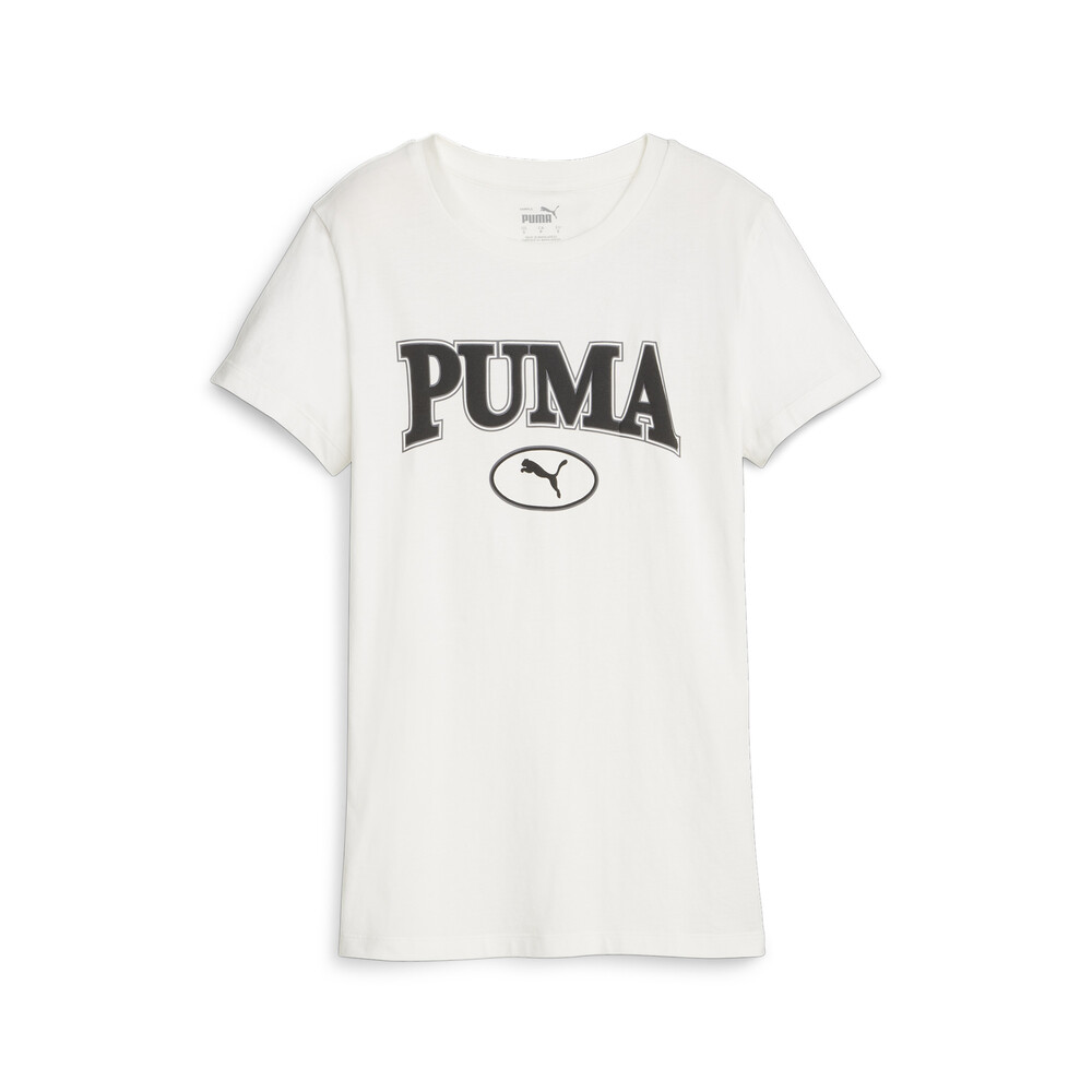 【PUMA官方旗艦】基本系列Puma Squad圖樣短袖T恤 女性 67661165