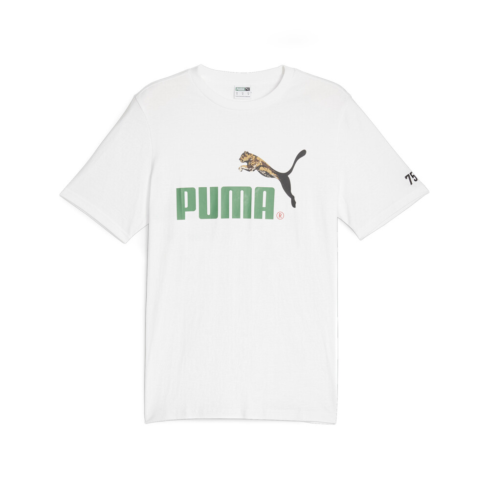 【PUMA官方旗艦】流行系列No.1 Logo慶祝短袖T恤 男女共同 62218202