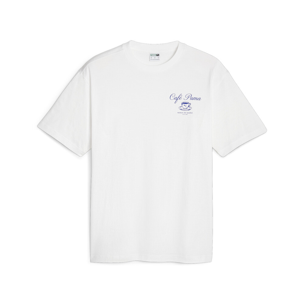 【PUMA官方旗艦】流行系列Cafe Puma短袖T恤 男性 62524202
