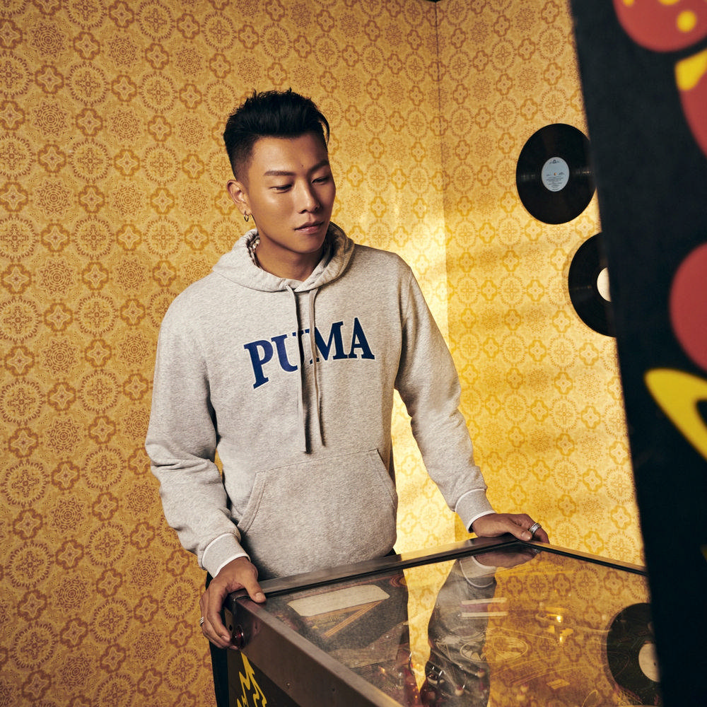 【PUMA官方旗艦】基本系列Puma Squad長厚連帽T恤 男性 68125304