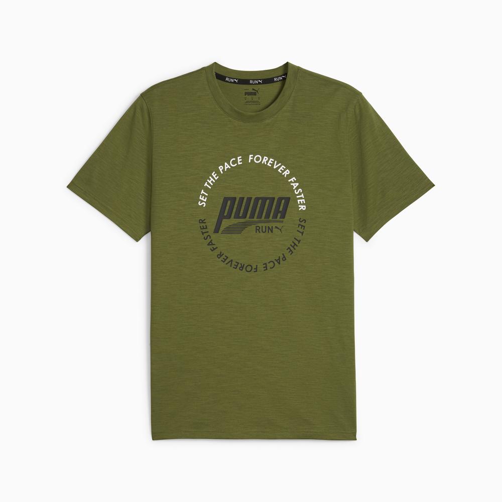 【PUMA官方旗艦】訓練系列Run標誌短袖T恤 男性 52510833
