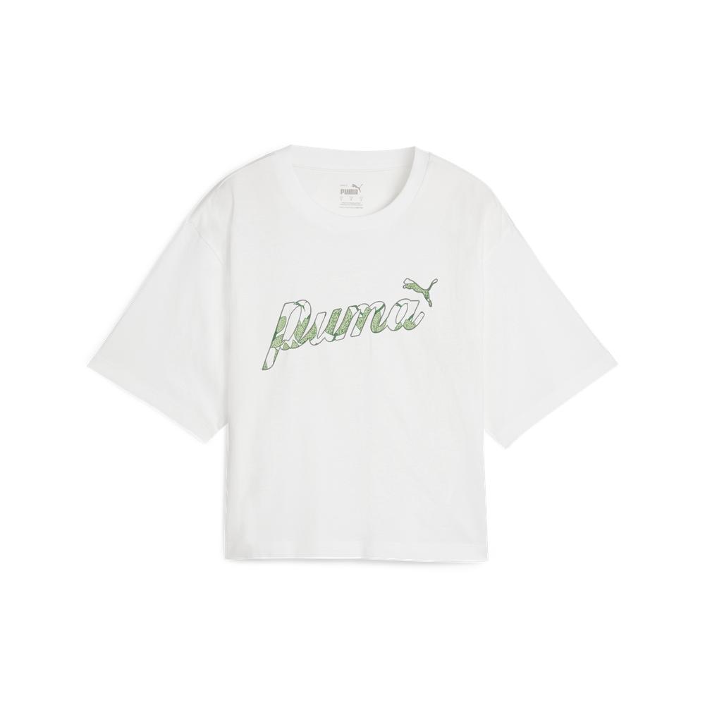 【PUMA官方旗艦】基本系列Blossom圖樣短袖T恤 女性 68043202