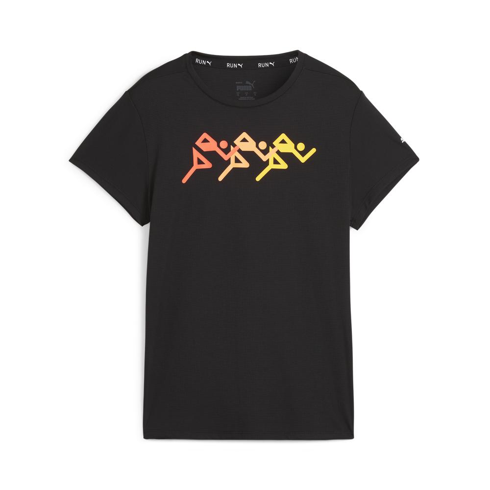 【PUMA官方旗艦】慢跑系列Run Fav圖樣短袖T恤 女性 52532601