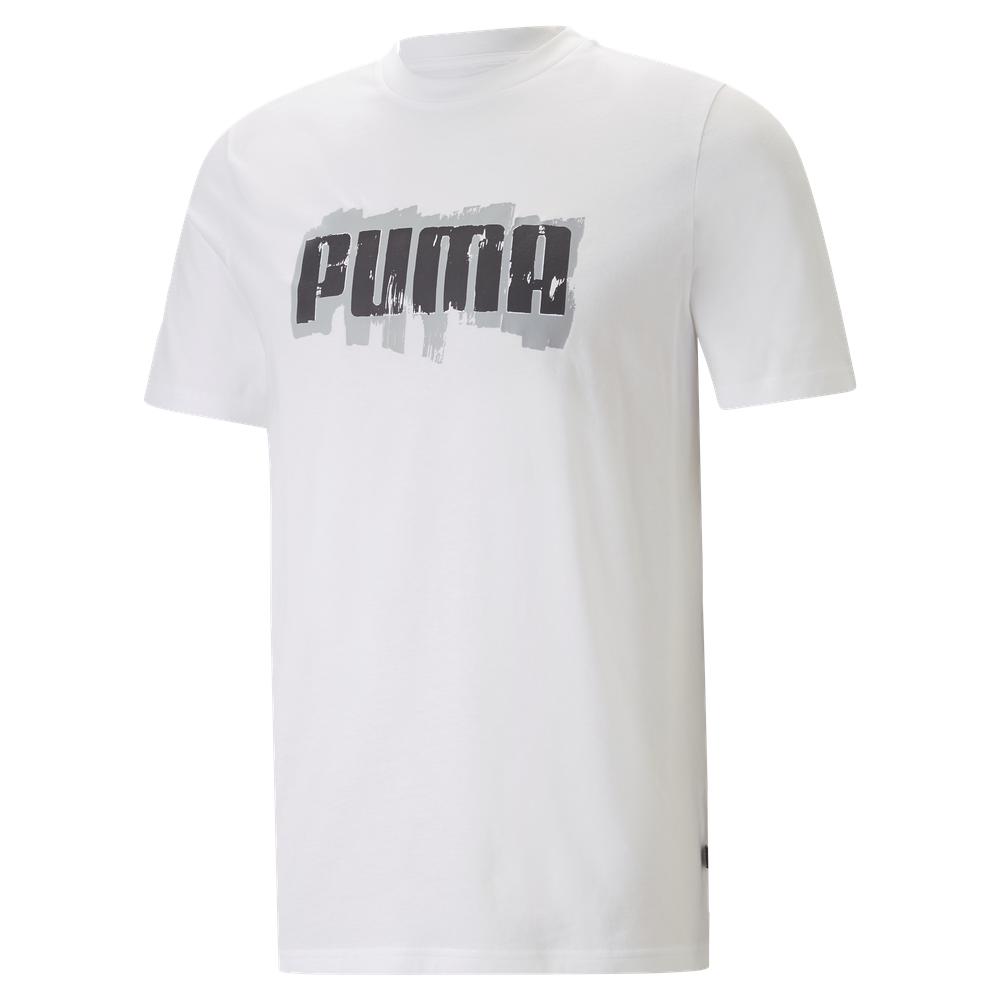 【PUMA官方旗艦】基本系列Wording短袖T恤 男性 67447502