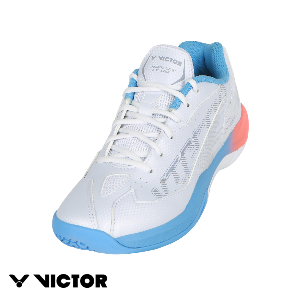 【VICTOR 勝利體育】羽球鞋(A362IIPLUS AM 珠光白/水藍)