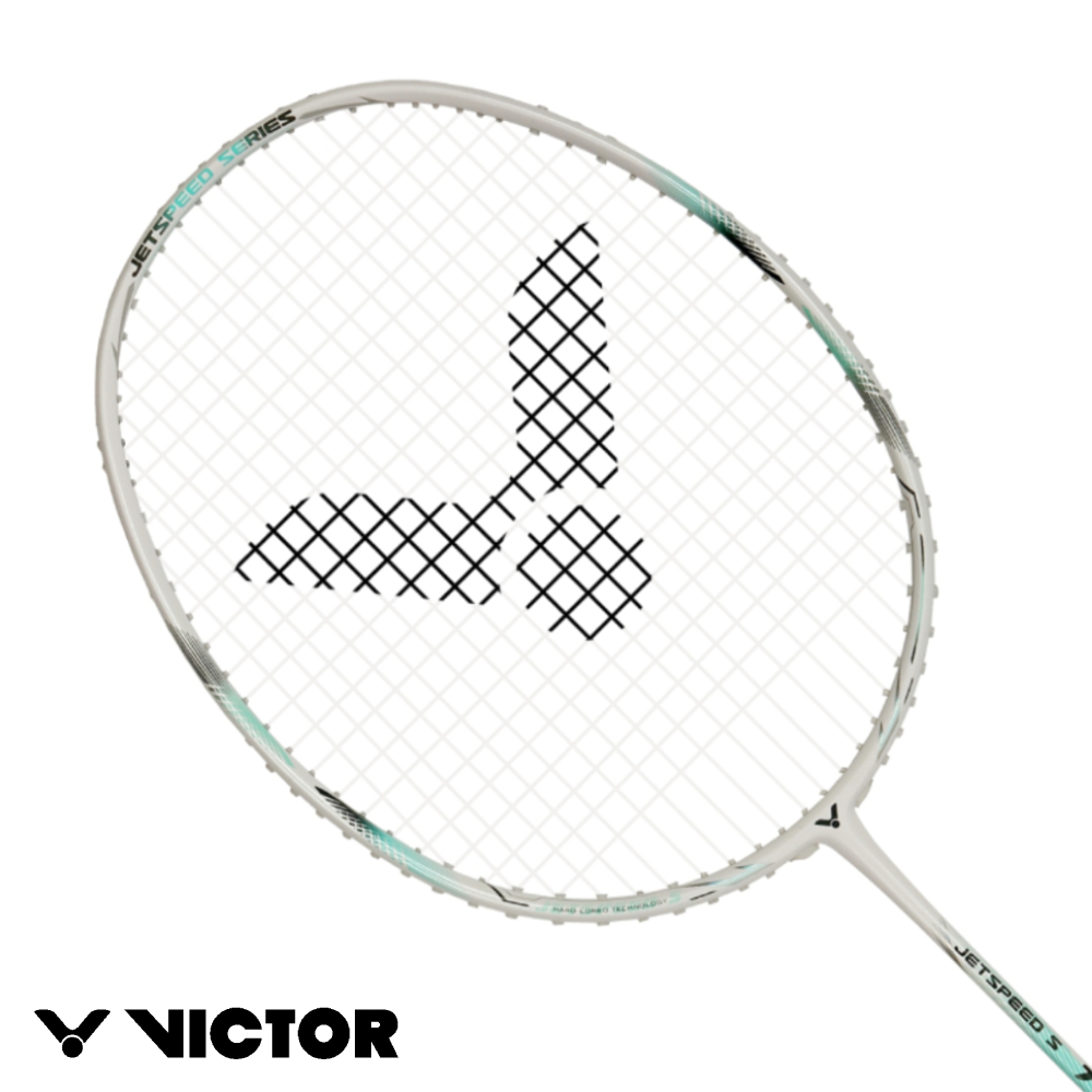 【VICTOR 勝利體育】極速 羽球拍(JS-T1 R 粉綠)