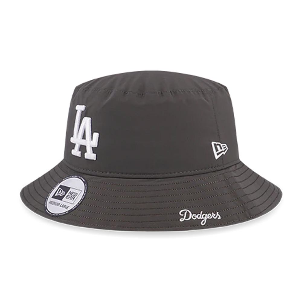 【NEW ERA】漁夫帽 MLB GORE-TEX 洛杉磯道奇 石墨炭-NE13529220
