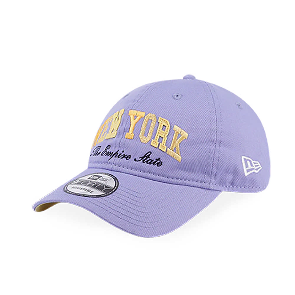 【NEW ERA】940UNST MIX TREATMENT NEW YORK 薰衣草紫-NE13529257