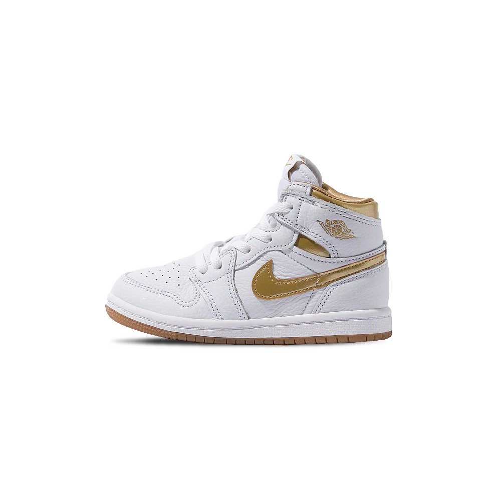 Nike Air Jordan 1 High OG TD 小童 白金 童鞋 AJ1 喬丹 休閒鞋 FD2598-107