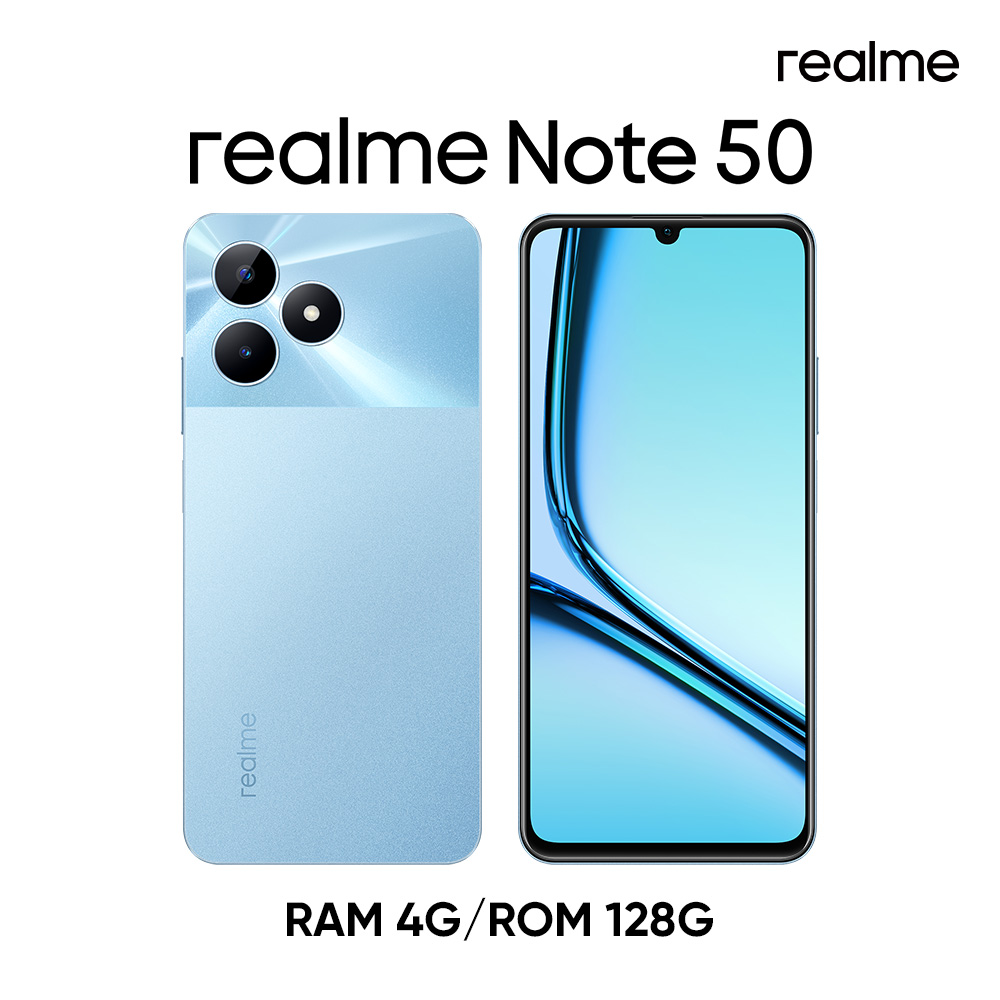 realme Note 50 (4G/128G)-天際藍