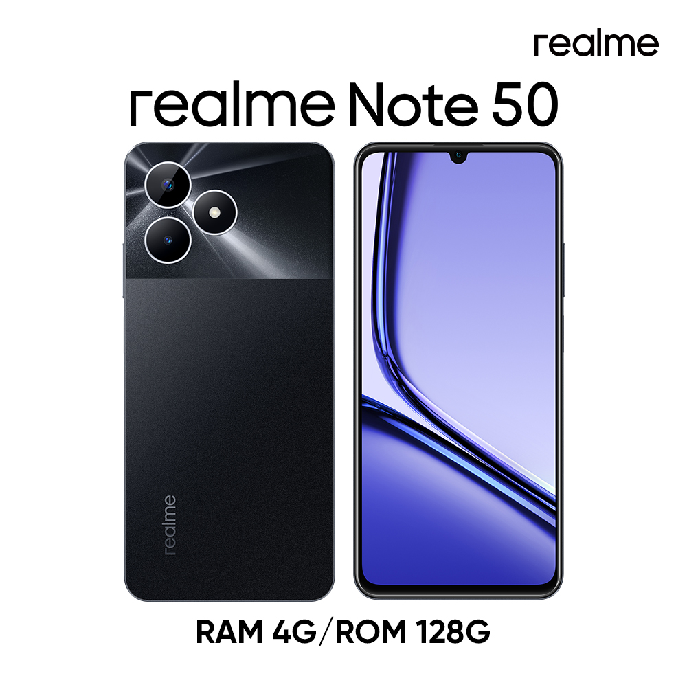 realme Note 50 (4G/128G)-午夜黑