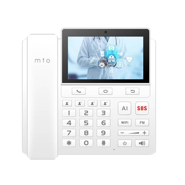 mto M9 AI座機式智慧型電話-白