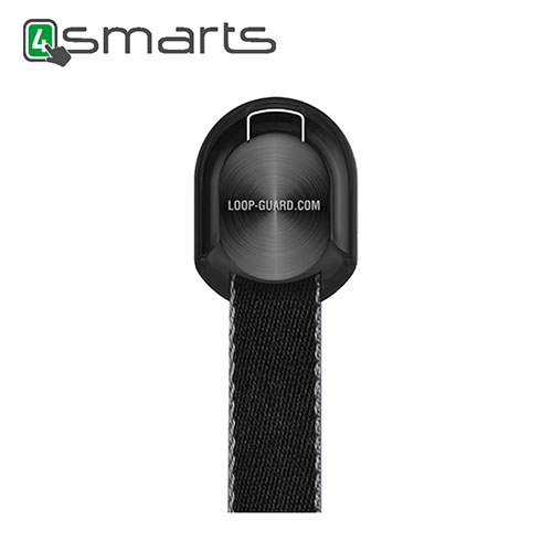 【4smarts 】LOOP-GUARD 時尚立架指環手機支架(黑色)