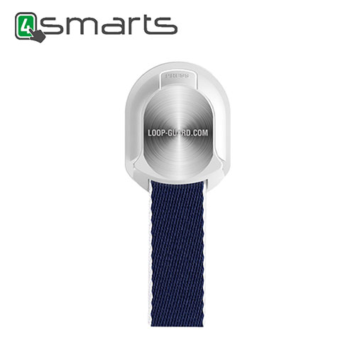 【4smarts 】LOOP-GUARD 時尚立架指環手機支架(海軍藍)