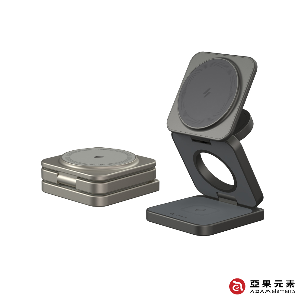 Mag 3 Pro Qi2 三合一折疊式旅行磁吸無線充電座