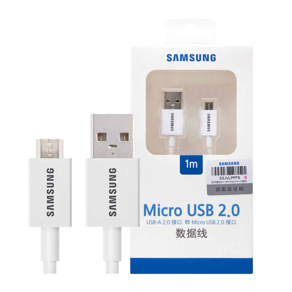 SAMSUNG 三星 原廠 Micro USB 充電傳輸線_1M (盒裝)