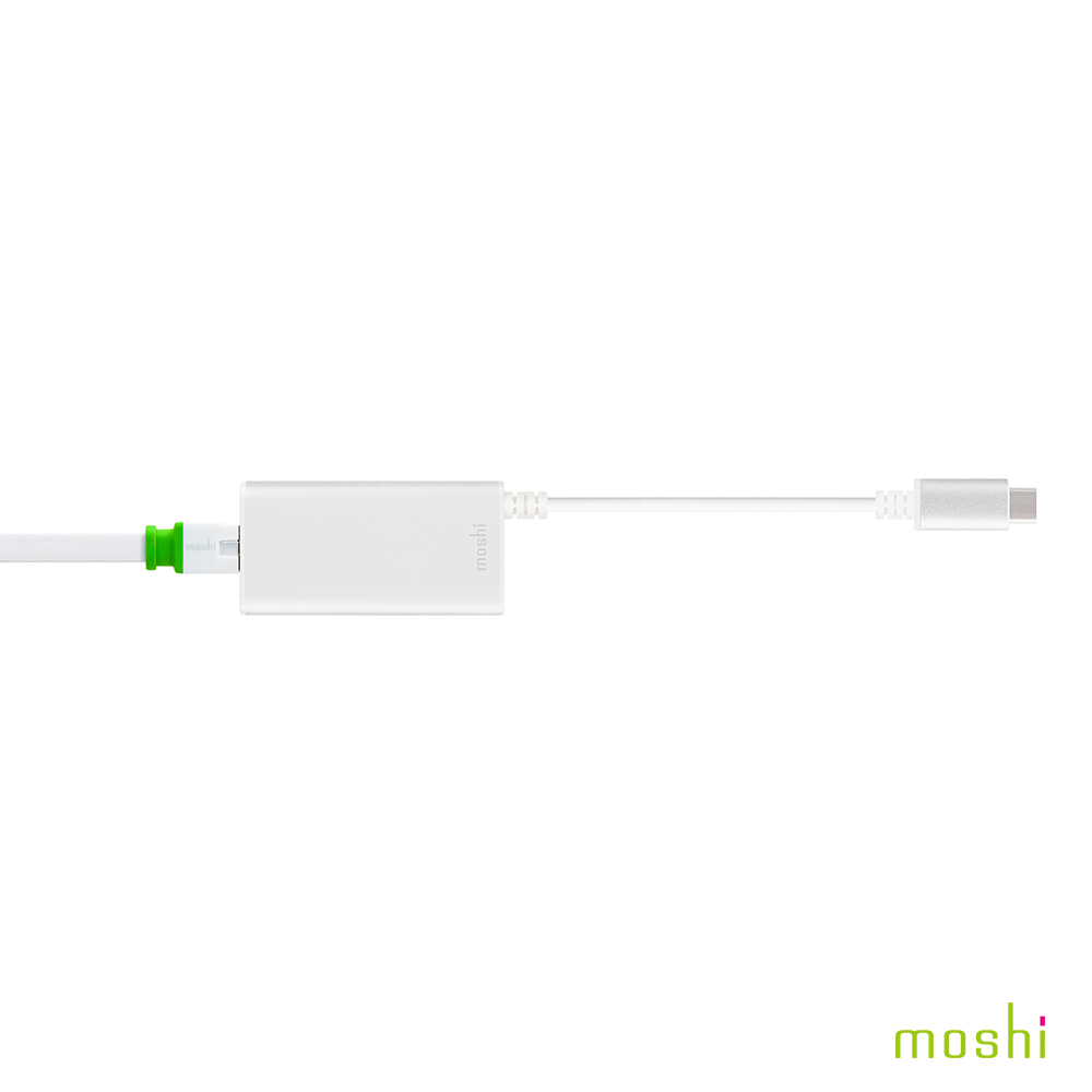 Moshi USB-C to Gigabit 乙太網路轉接線