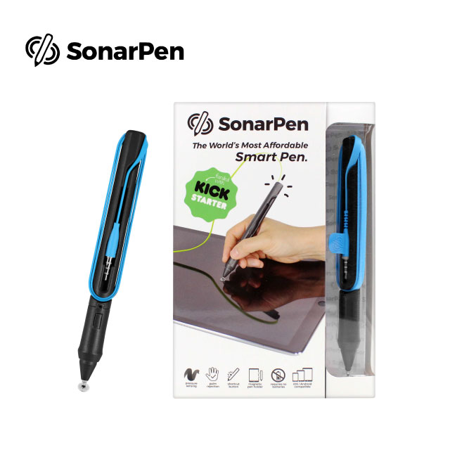 SonarPen （淺藍）不插電智慧感壓繪圖筆