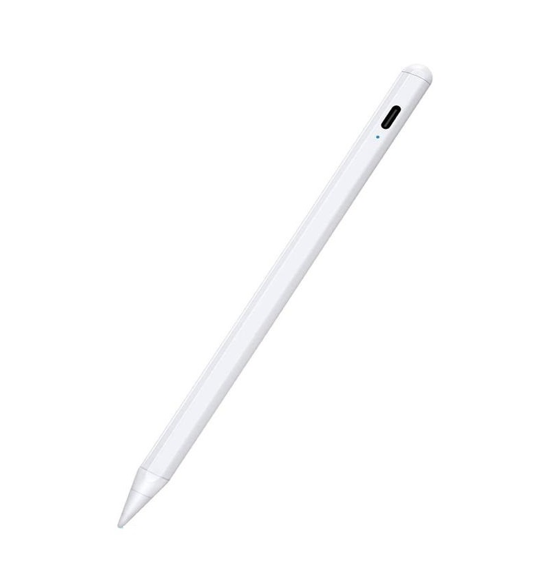 蘋果/安卓/微軟/通用款磁吸式 手寫 觸控筆 (白)
