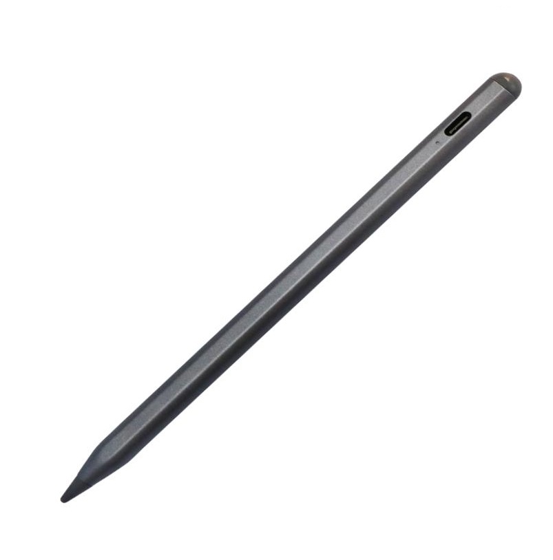 蘋果/安卓/微軟/通用款磁吸式 手寫 觸控筆 (灰色)