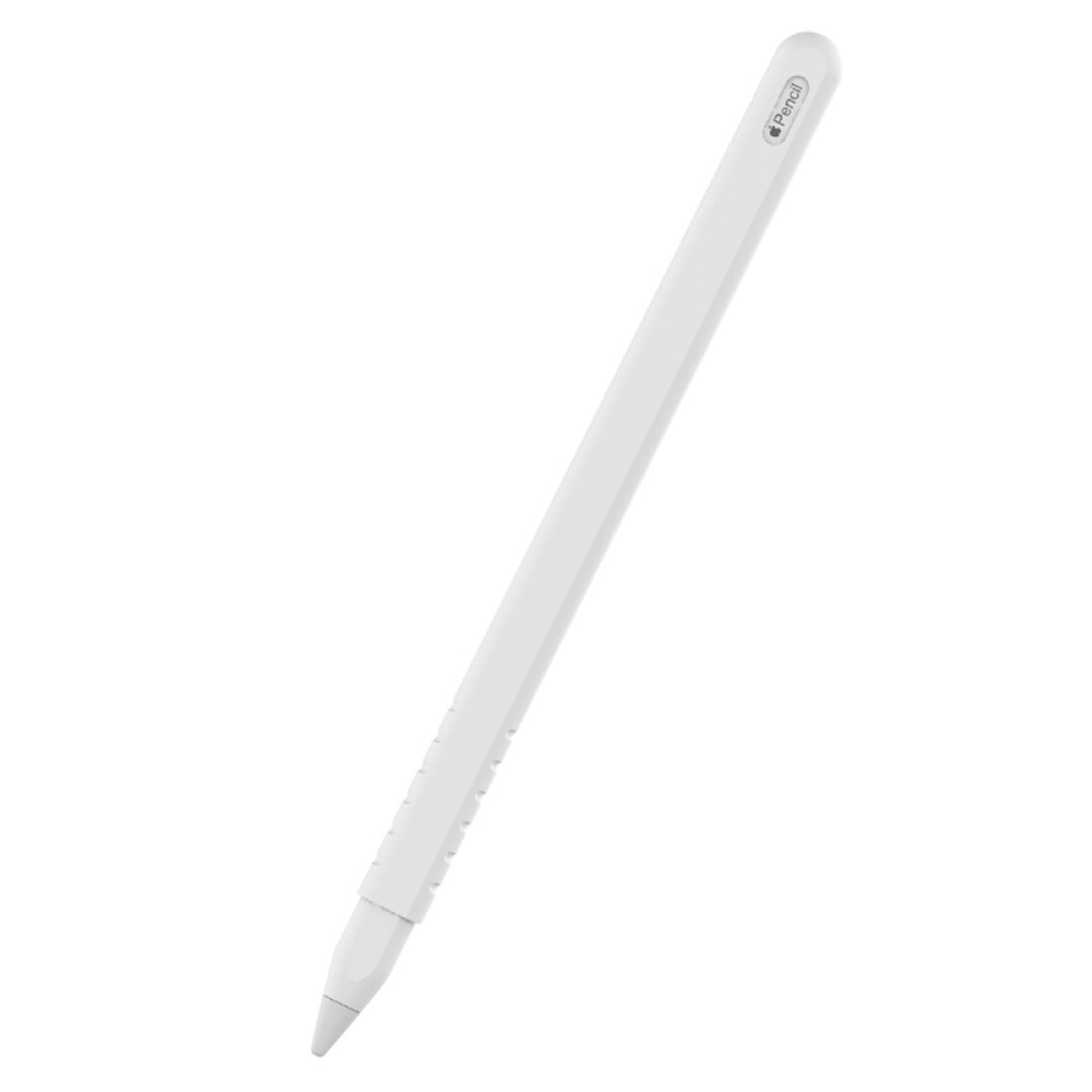 【eiP】Apple pencil 2 觸控筆筆套 白色矽膠保護套(適用Penoval AX 矽膠筆套)