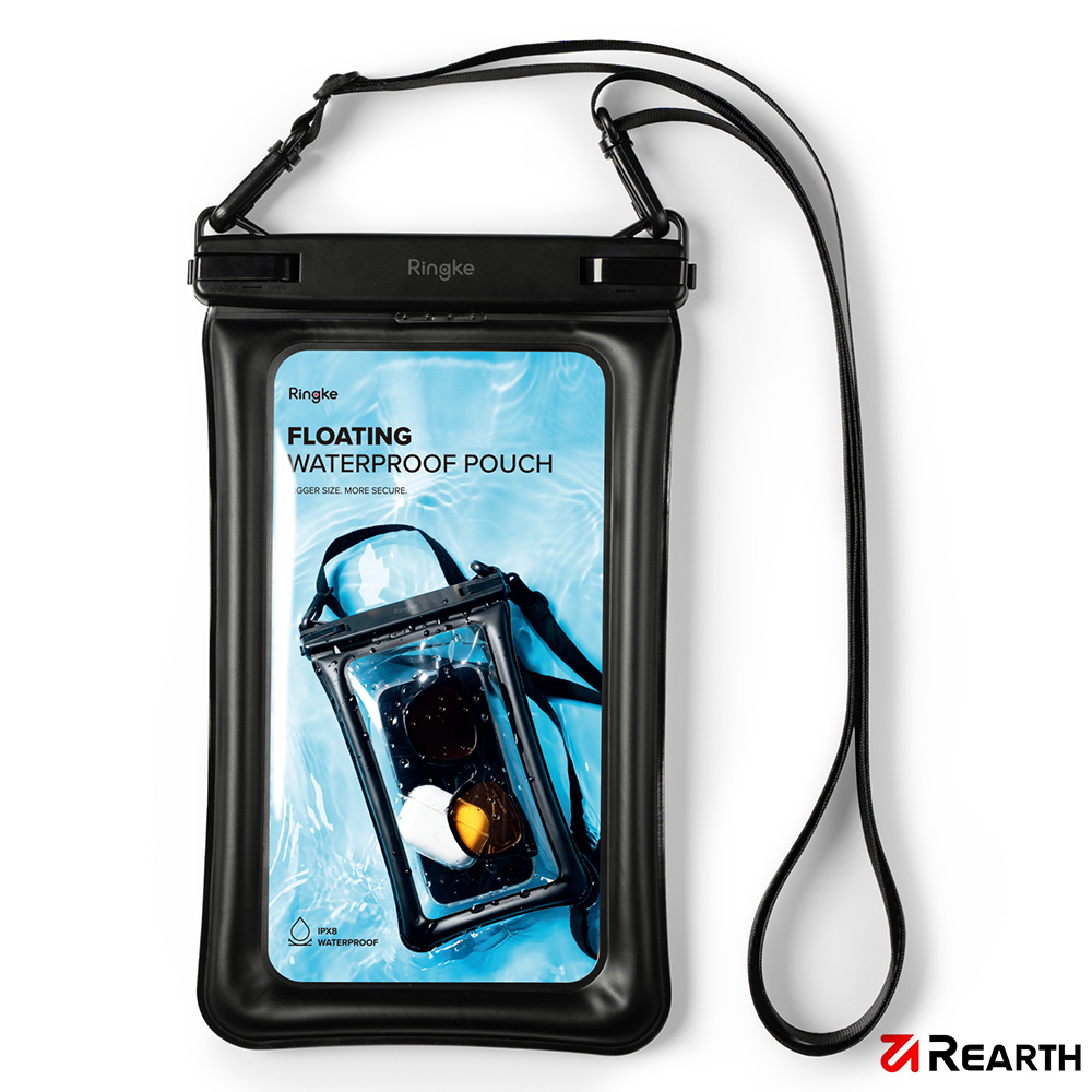 Rearth Ringke 漂浮型手機防水袋(黑)